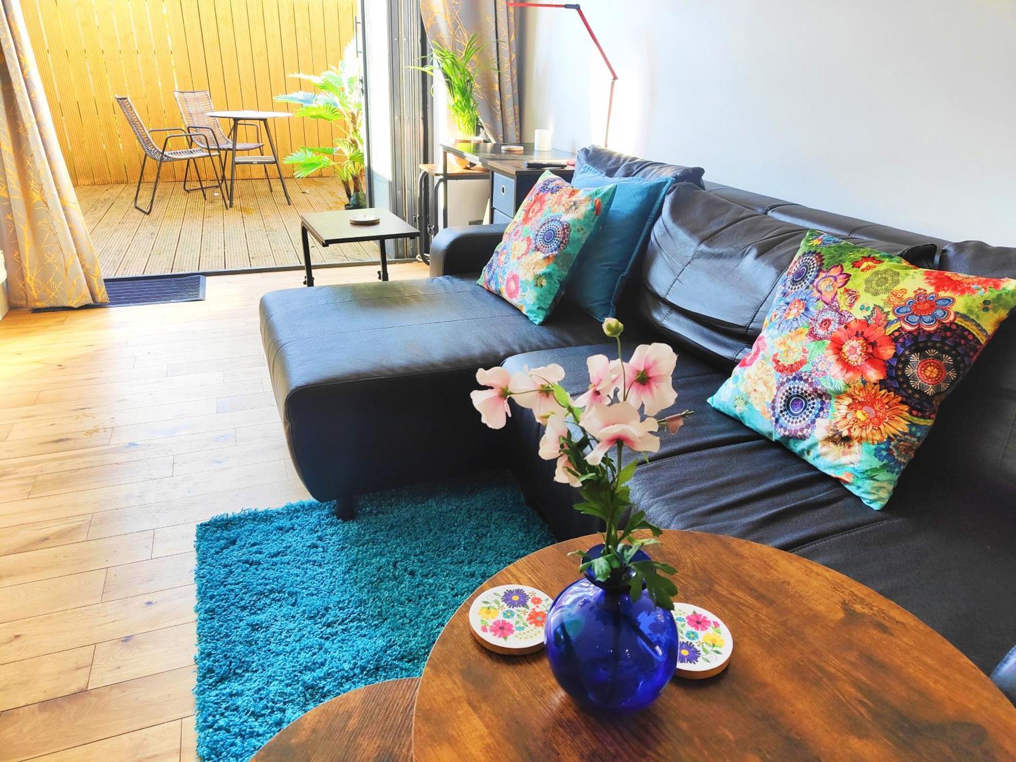 Modern Central Brighton Patio Flat - Free Parking! 外观 照片